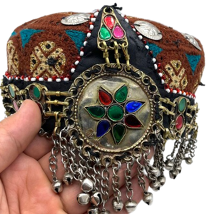 Casquette de style afghan pour femmes de haute qualité, nouvelle arrivée 2025, confortable, élégante, broderie à la main, réglable, quatre saisons, décontractée - Product Image 4