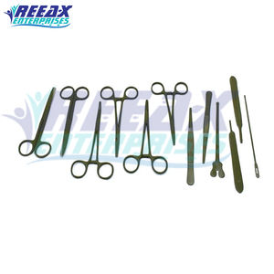 REEAX ENTERPRISES Kit de dissection avancé pour étudiants en biologie médicale et vétérinaire Base d'instruments chirurgicaux - Product Image 4