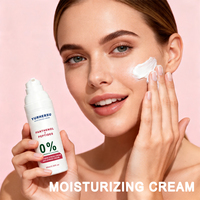 Crème Hydratante Peptides Panthénol Marque Blanche Beurre de Karité Hyaluronate de Sodium Vitamine Hydratation Profonde Légère Non Grasse