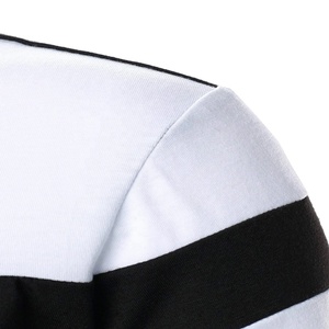 100% algodón puro para hombres para Polos calidad estándar logotipo personalizado bordado sólido High Street liso teñido calidad superior elegante - Product Image 6