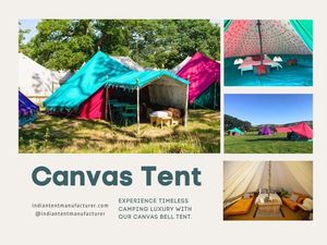 Décor de tente cloche de style riche et luxueux Pliage portable exclusif avec fabricant de tentes indiennes Nouveau modèle pour les événements de mariage - Product Image 5