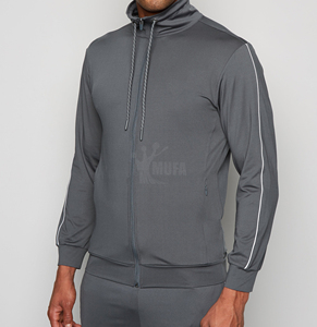 Conjunto de chándal de gimnasio de 2 piezas para hombre, logotipo personalizado, transpirable, 100% algodón, pantalones de chándal para correr, Sudadera con capucha, ropa deportiva de invierno para Fitness - Product Image 2