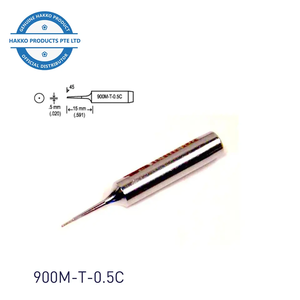 Reemplazo de punta de soldadura 900M-T-0.5C HAKKO 928 936 937 933 934 701 702B 907 Estación de soldadura de hierro Hakko Rework - Product Image 2