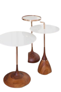 Vente directe en usine Table basse moderne en métal de forme ronde pour les exportateurs indiens - Product Image 2