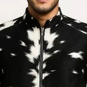 100% Leather Material Full Sleeves Men's Cowhide Leather Jacket Zipper Closer Jackets For Men Winter Use - Product Image 5