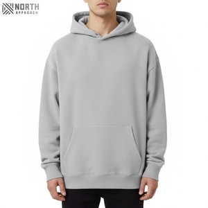 Custom Men's Heavyweight Cotton Oversized Fleece Hoodie <b>Sweatshirt</b> Winter Wear With <b>Embroidery</b> Odm Manufacturer Reversible - Product Image 1
