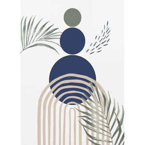Boho Green Blue 1 Digital <b>Printed</b> Product - Product Image 1