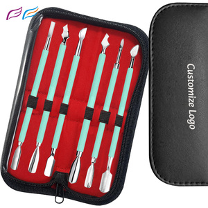Outils professionnels de nail art en gros : Repousse-cuticules en acier inoxydable, couleur et emballage personnalisés par Bahasa Pro - Product Image 6