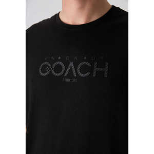 เสื้อยืดคอกลมโอเวอร์ไซส์พิมพ์ลายสำหรับผู้ชาย Tommylife Wholesale รุ่น 88329 สีดำ - BLACK - Product Image 4
