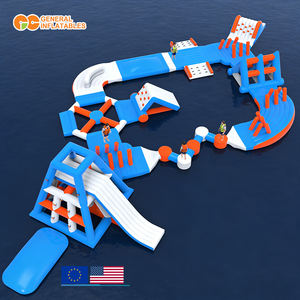 Équipement de parc aquatique flottant gonflable, parc aquatique flottant gonflable d'été - Product Image 1