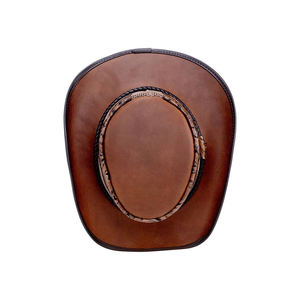 Nuevos sombreros de vaquero de cuero al aire libre para hombres de vaquero occidental personalizados Sombreros de vaquero en cuero genuino Sombreros de moda al por mayor - Product Image 4
