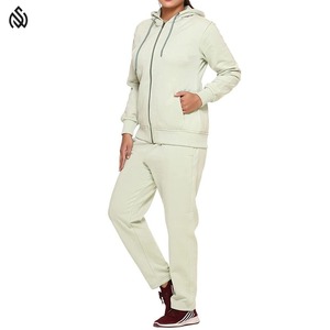 Survêtements d'hiver personnalisables de haute qualité pour femmes grande taille nouveau style polaire respirante fabriquée au Pakistan avec logo personnalisé - Product Image 4