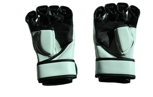 Gants d'entraînement en cuir personnalisés de haute qualité pour adultes, pour MMA, boxe, fabricant en gros, poignées de main, arts martiaux, gants de MMA - Product Image 3