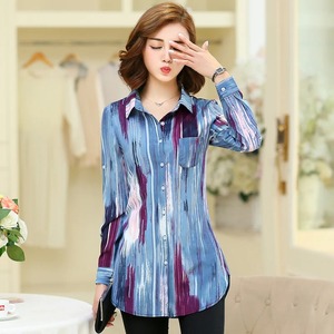 Elegante camiseta sin mangas Formal de fiesta Vintage para mujer 2024 primavera otoño traje sólido cuello blusa de oficina ecológica - Product Image 2