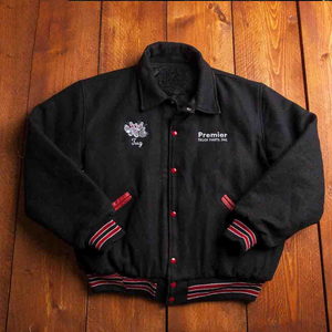 Vestes pour hommes veste universitaire en laine personnalisée pour hommes veste de baseball Letterman d'hiver chaude Streetwear vêtements d'extérieur mode Bomber Coat - Product Image 1