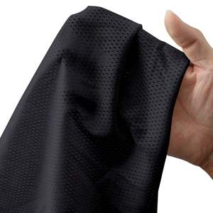 Maillot de football d'équipe à manches courtes, couleur unie, personnalisable avec nom et numéro, en tissu mesh 100% polyester, à prix raisonnable - Product Image 5