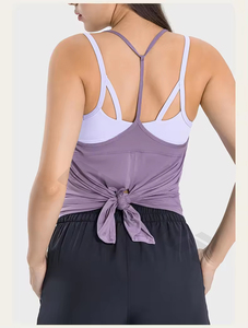 Camiseta sin Mangas Holgada de Verano 2024, Estilo Nuevo, para Mujer, Camiseta Deportiva para Gimnasio, Camiseta sin Mangas para Mujer - Product Image 4