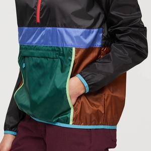 2024 chaqueta cortavientos informal de Invierno para mujer con capucha cierre de cremallera de talla grande logotipo personalizable y Color impermeable - Product Image 5
