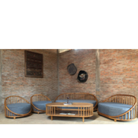 Vente d'usine : Ensemble de meubles de jardin en rotin, canapé d'extérieur, chaise de jardin, ensemble table et chaises pour hôtel, villa, patio