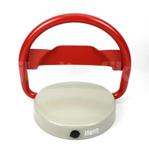 Barrière de stationnement personnelle télécommandée de type ovale pour abri de voiture et place de stationnement, alimentée par batterie - Product Image 3