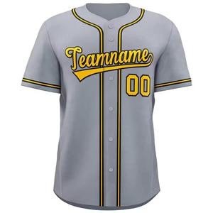 Camisetas de béisbol para jóvenes con logotipo personalizado para hombres y niños impresas con la técnica de sublimación - Product Image 2