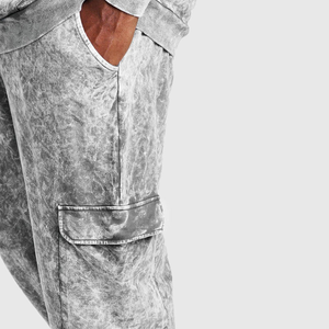 Custom Logo Print Lightweight Plus Size Casual Tracksuit <b>Sweatpants</b> Set High Quality Men's Jogger Hoodie <b>Wholesale</b> - Product Image 3