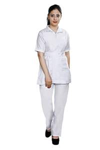 Hauts et ensembles de gommage médical respirants pour femme personnalisables uniformes hospitaliers tissés dans des couleurs personnalisées - Product Image 2