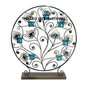 Spiral Design Golden Geometric <b>Candlestick</b> 3-Piece <b>Candlestick</b> <b>Holder</b> Set Concrete Unique Candle Jar - Product Image 4