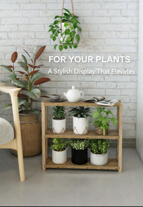 3-Tier Wooden Shelf <b>Unit</b> Multi-Purpose Bathroom & <b>Kitchen</b> Shelf Decorative Organizer - Product Image 6