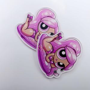 Tuiles magnétiques en acrylique durable de qualité supérieure, style Kawaii Gothique Cartoon, pour pinces à extensions de cils, personnalisables et multifonctionnelles - Product Image 2