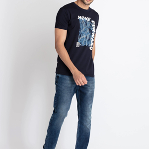 เสื้อยืดฟิตเนสสำหรับผู้ชายผ้าฝ้าย100% ขนาดใหญ่ออกแบบได้ตามต้องการ - Product Image 5