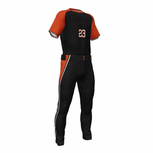 New Arrivals Custom Plain Dyed Breathable <b>Baseball</b> Uniform Top Sets Unique Style Sports <b>Clothing</b> - Product Image 4