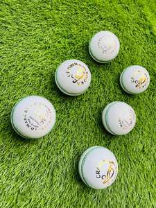 BALLE DE CRICKET DE QUALITÉ MATCH HOMME TAILLE COULEUR BLANCHE - Product Image 6