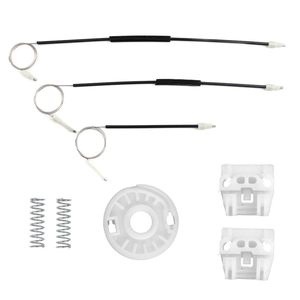 Kit de réparation de vitre de porte avant gauche-droite compatible Volkswagen - Renforcé pour Golf 4 - Product Image 1