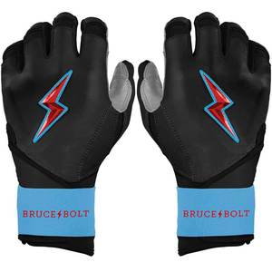 Vente chaude Couleur personnalisée Meilleure qualité Softball Cabretta Gants de Frappeur en cuir Gants de Frappeur de Baseball Respirant Fabricant - Product Image 1