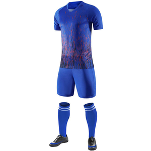 Uniforme de Fútbol Personalizado para Equipo, Conjunto de Verano de Corte Corto, Impresión de Nombre y Número Personalizados, Secado Rápido, Tela 100% Poliéster, Sublimación - Product Image 5
