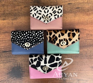 ใหม่สไตล์กระเป๋าสตางค์หนังรีไซเคิลพิมพ์สัตว์ผู้หญิงคลัทช์คุณภาพสูงหนัง Multi Use กระเป๋าถือบัตร ATM กระเป๋าสตางค์ - Product Image 1