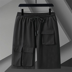 Shorts de sport pour hommes Cool Shorts de course Quick Dry Grid Summer Workout Short Pants Respirant Men Fashion Training Swim Beach Shorts - Product Image 1