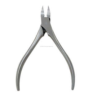 Ciseaux coupe-ongles en acier inoxydable de beauté professionnelle pince à cuticules en Silicone pour manucure pédicure élimination de la peau morte - Product Image 1