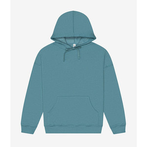 Sweats à capuche épais pour hommes polaire pull complet épais poche kangourou sweats d'hiver à capuche sans doublure - Product Image 1