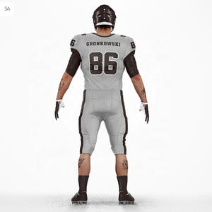 Uniformes de fútbol americano personalizados Sublimación Camisetas de fútbol Camiseta de fútbol Precio bajo MOQ bajo - Product Image 2