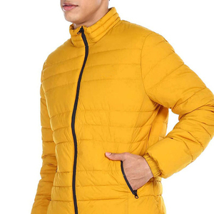 แจ็กเก็ตขนเป็ดน้ำหนักเบาของผู้ชายสำหรับฤดูหนาวดีไซน์ทันสมัยปกเสื้อมีฮู้ดใส่สบายระบายอากาศได้ดี - Product Image 4