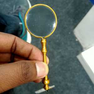 Venta al por mayor mango decorativo lupa instrumento óptico metal lupa lectura inspección lupa para la venta - Product Image 4