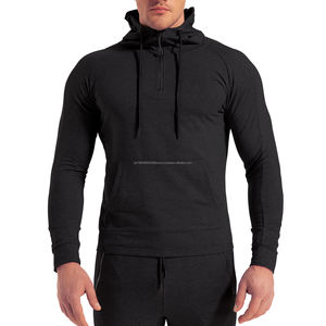Men's Cotton Polyester Jogging Tracksuit Wholesale <b>Slim</b> Fitness Sportswear Plain Design for Active Bottoms - Product Image 2