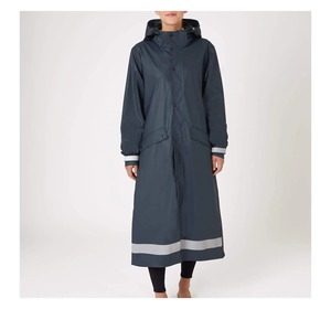 Manteau de pluie respirant pour adultes de haute qualité manteau de pluie long manteau de pluie réutilisable veste avec capuche imperméable - Product Image 2