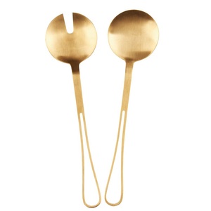 เซิร์ฟเวอร์สลัดที่ยอดเยี่ยมมีดโลหะรูปลักษณ์ใหม่ในเซิร์ฟเวอร์สลัดโลหะในราคาขายส่งมีดแบบใหม่ - Product Image 5