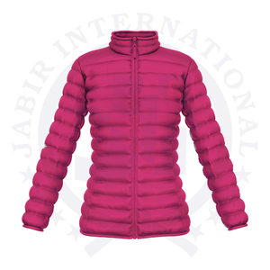 Chaqueta acolchada de alta calidad para mujer, ropa informal brillante en talla grande, chaqueta acolchada hecha a medida, precio al por mayor - Product Image 1