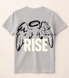 Fabricant de t-shirt court d'été personnalisé pour hommes surdimensionné à épaules tombantes et à manches longues en denim batik imprimé en 3D - Product Image 4