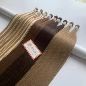 Extensions de cheveux en vrac vietnamiennes blond clair de qualité supérieure Vendeurs de cheveux en gros Virgin Meilleur prix