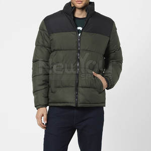 Veste matelassée de qualité supérieure à la vente chaude, chaude, confortable pour l'hiver, veste matelassée pour homme en vente en ligne - Product Image 4
